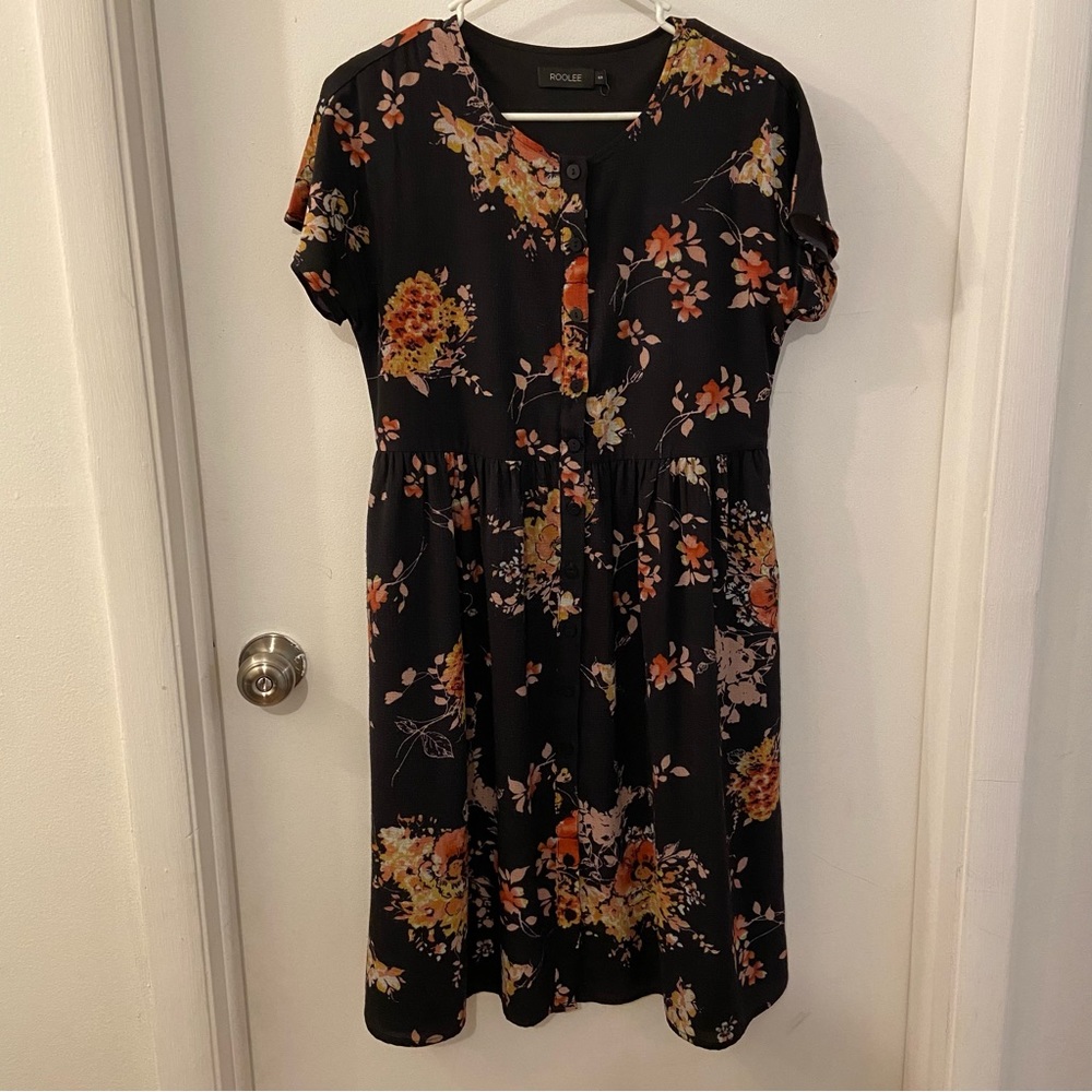 ROOLEE Floral Nursing Friendly Dress